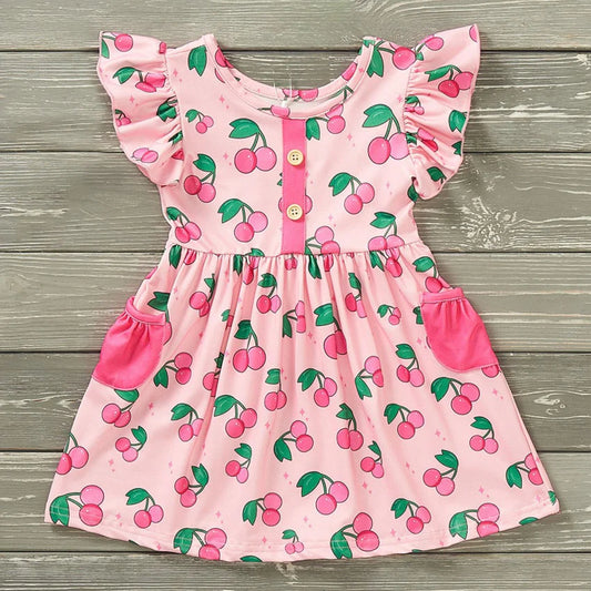 Pete + Lucy Cherry Sweet Girl's Dress